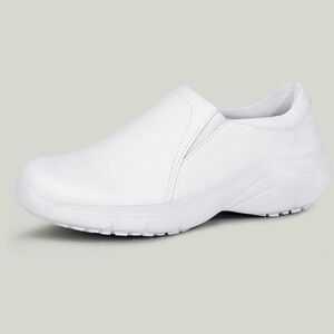 💙Hawkwell Women's Casey
 White Nurse Slip-On Sneakers